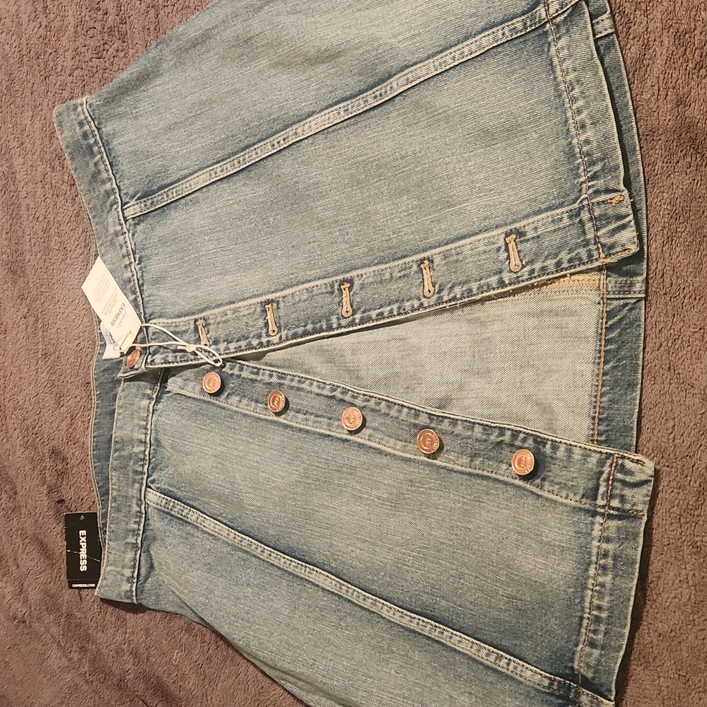 Denim Karlie Kloss Mini Skirt 💙